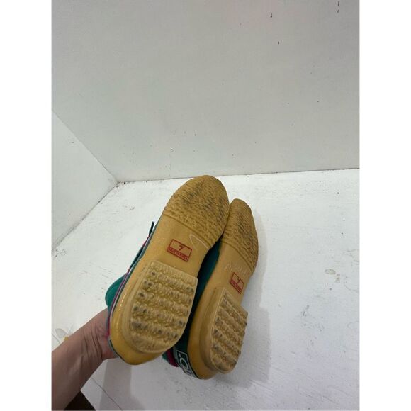 Sporto Green Pink Duck Booties Size 7 - Picture 6 of 6